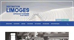 Desktop Screenshot of limoges-tourisme.com